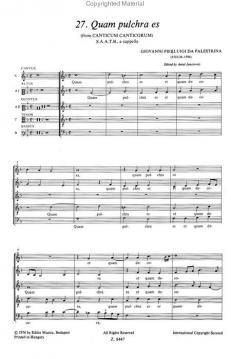 Quam Pulchira Es (Giovanni Pierluigi da Palestrina) 