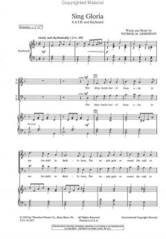 Sing Gloria (Patrick M. Liebergen) 