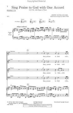 Sing Praise To God With One Accord (Joseph Haydn) 