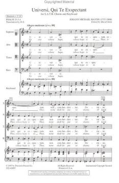 Universi Qui Te Exspectant (Johann Michael Haydn) 