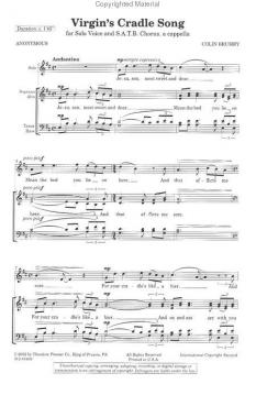 Virgin's Cradle Song (Colin Brumby) 