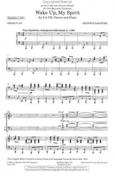 Wake Up, My Spirit (Adolfus Hailstork) 