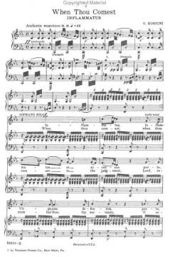 When Thou Comest (Inflammatus From Stabat Mater) (Gioachino Rossini) 