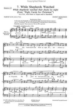 While Shepherds Watched (Sydney Hodkinson) 