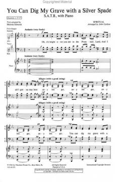 You Can Dig My Grave With A Silver Spade 