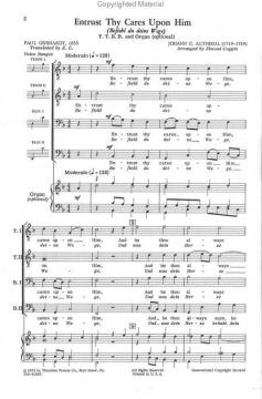 Entrust Thy Cares Upon Him (Johann Christoph Altnickol) 