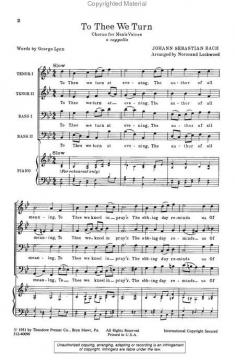 To Thee We Turn (J.S. Bach) 