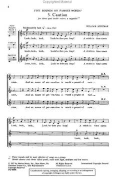 Caution (William Schuman) 