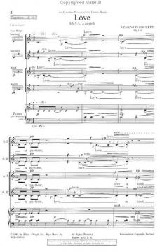Love op.116 (Vincent Persichetti) 