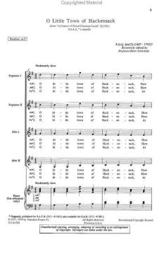 O Little Town Of Hackensack (P. D. Q. Bach) 