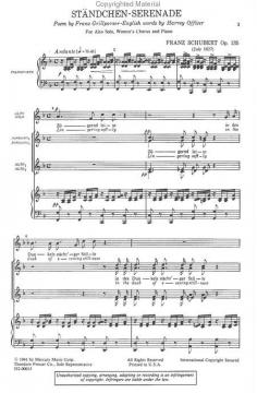 Serenade (Ständchen) Op.135 (Franz Schubert) 
