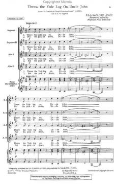 Throw The Yule Log On Uncle John (P. D. Q. Bach) 