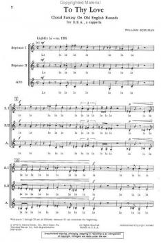 To Thy Love (William Schuman) 