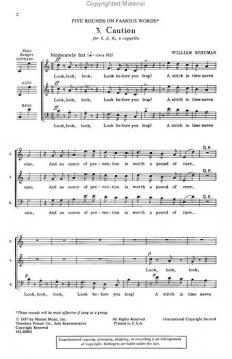 Caution (William Schuman) 