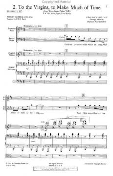 To The Virgins, To Make Much Of Time (P. D. Q. Bach) 