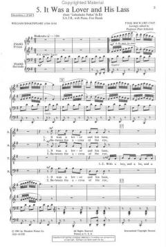 It Was A Lover And His Lass (P. D. Q. Bach) 