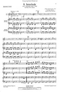 8. Interlude & 9. Farewell Ungrateful Traitor (P. D. Q. Bach) 