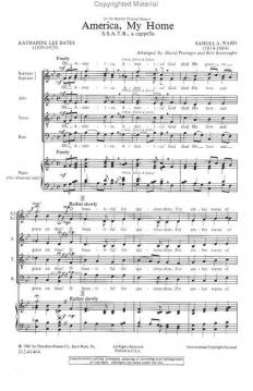 America, My Home (Samuel A. Ward) 