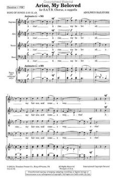 Arise, My Beloved (Adolfus Hailstork) 