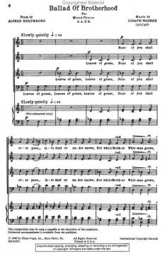 Ballad Of Brotherhood (Joseph Wagner) 