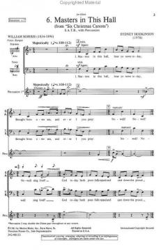 6. Masters In This Hall (Sydney Hodkinson) 