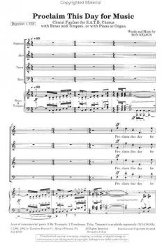 Proclaim This Day For Music (Ron Nelson) 