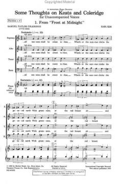 Some Thoughts On Keats And Coleridge (Earl Kim) 