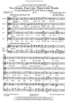 Two Hearts, Four Lips, Three Little Words (P. D. Q. Bach) 