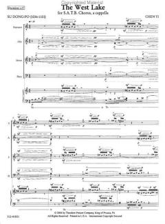 The West Lake (Chen Yi) 