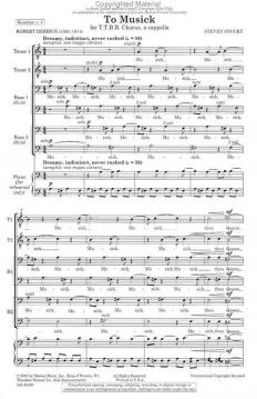 To Musick (Stephen Stucky) 