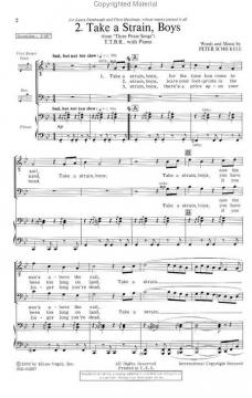 Take A Strain, Boys (Peter Schickele) 