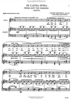 Classic Italian Songs For School And Studio Vol. 1 Medium Low 