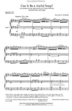 Can It Be A Joyful Song? (Walter W. Schurr) 