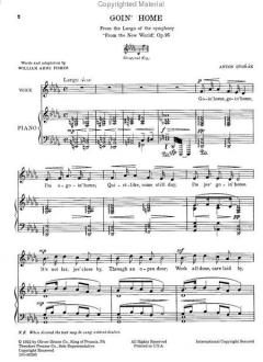 Goin' Home von Antonín Dvorák 