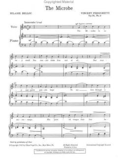 The Microbe Op.75, No. 2 von Vincent Persichetti 