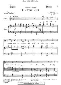 I Love Life von Mana-Zucca 