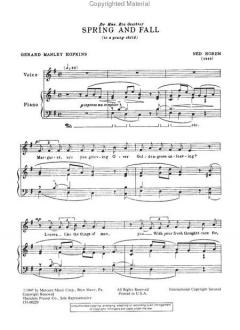 Spring And Fall von Ned Rorem 