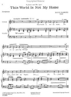 This World is Not My Home von David Diamond 