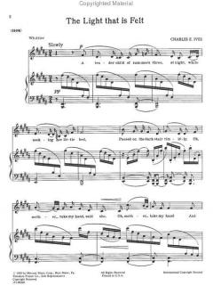 The Light that is Felt von Charles Ives 