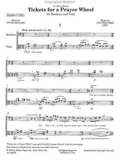 Tickets For A Prayer Wheel (Dan Welcher) 