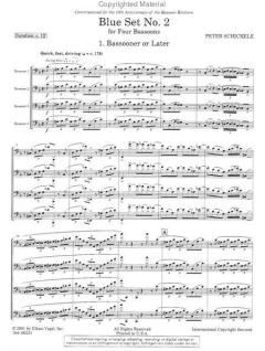 Blue Set No. 2 (Peter Schickele) 