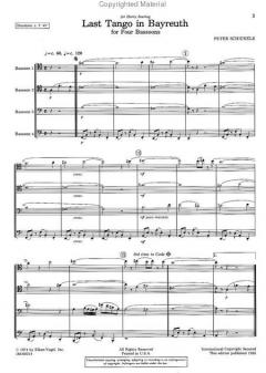 Last Tango In Bayreuth (Peter Schickele) 