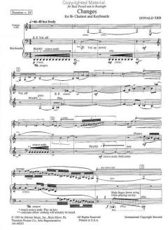 Changes von Donald Erb 
