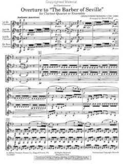 Overture To The Barber Of Seville von Gioachino Rossini 