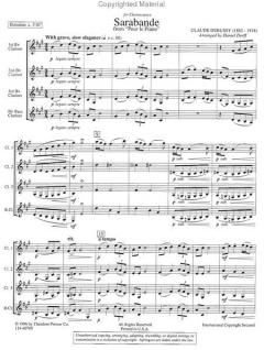 Sarabande von Claude Debussy 