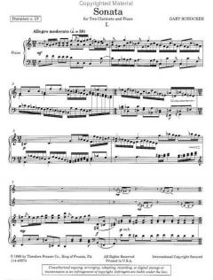 Sonata von Gary Schocker 