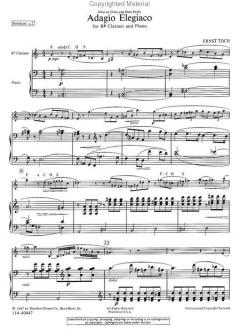 Adagio Elegiaco von Ernst Toch 