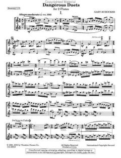 Dangerous Duets von Gary Schocker 