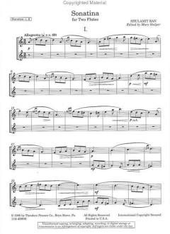 Sonatina von Shulamit Ran 