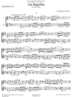 Ten Bagatelles von Frederick Werlé 